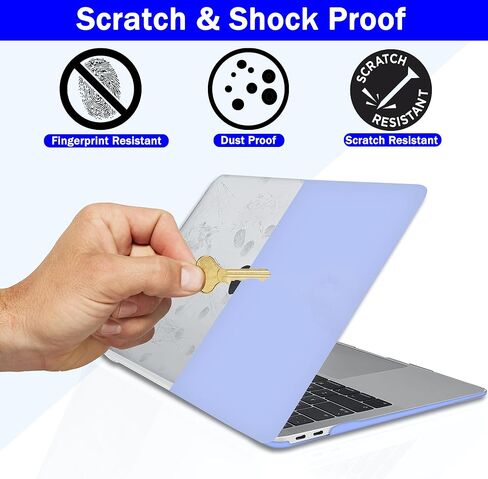 Case Compatible with MacBook Air 13.6 inch Case, RKINC 2024 2023 2022 Release M3 A3113 M2 A2681 Liquid Retina Display Touch ID, Plastic Hard Shell & Keyboard Cover & Screen Protector (Graphic04) in Saudi Arabia