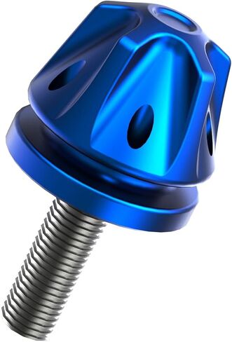 Black CNC Aluminum Rear Fender Sole Seat Bolt Screw Hardware with Plastic Washer Fits for Harley Softaiil Touring Dyna XL (Black) in Saudi Arabia