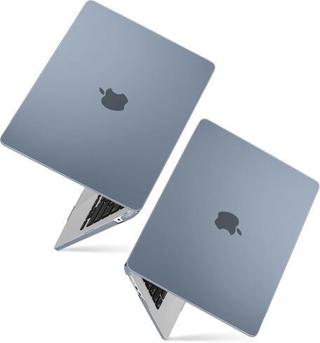 حافظة DONGKE رفيعة للغاية لجهاز MacBook Air 15.3 بوصة M3 A3114 M2 A2941 مع شاشة Retina XDR ومعرف اللمس [إصدار 2024 2023] - غطاء واقي [قوي مقاوم للصدمات] [أزرق منتصف الليل غير لامع] in Saudi Arabia