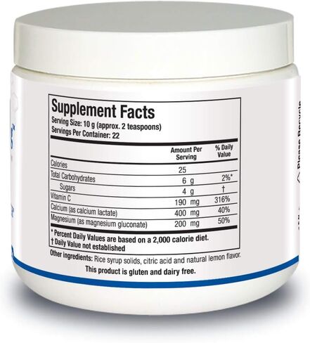 Biotics Research C Cal Mag Powder Cal Mag Powder, 4 2, Easy to Mix Powder, Easy to Swallow, Highly Absorbed, Vitamin C Added, Bone Strength, Promotes Relaxation, Antioxidants 8 Oz in Saudi Arabia