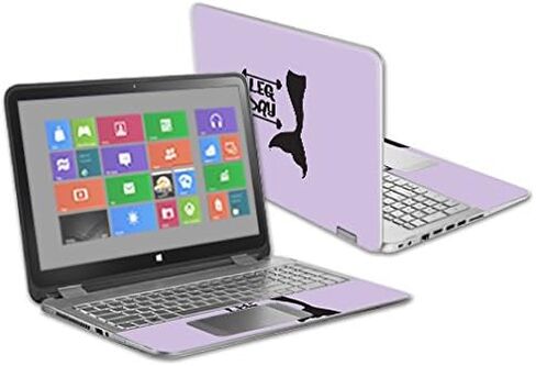 MightySkins Skin Compatible with HP Envy x360 15.6" - Be Happy | Protective, Durable, and Unique Vinyl Decal wrap Cover | Easy to Apply, Remove, and Change Styles | Made in The USA in Saudi Arabia