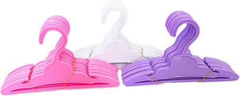 36 قطعة من شماعات ملابس الدمى القوية تناسب دمى الفتيات الأنيقة مقاس 18 بوصة - شماعات ملابس الدمى مقاس 18 بوصة in Kuwait