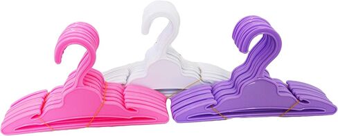 36 قطعة من شماعات ملابس الدمى القوية تناسب دمى الفتيات الأنيقة مقاس 18 بوصة - شماعات ملابس الدمى مقاس 18 بوصة in Kuwait