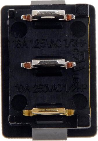 Dorman 85915 Electrical Switches - Rocker Switch - Rectangular Style - Mini - Red Glow Universal Fit in Saudi Arabia