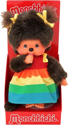 Monchichi 20 Cm Girl Rainbow Colors in Saudi Arabia