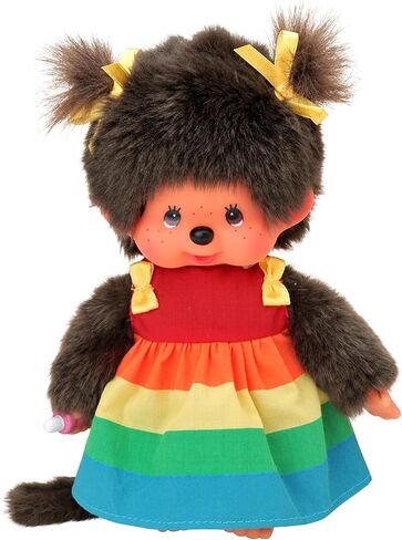 Monchichi 20 Cm Girl Rainbow Colors in Saudi Arabia