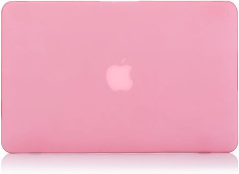 حافظة RUBAN متوافقة مع إصدار MacBook Air 11 بوصة (A1370/A1465) - غطاء واقٍ نحيف سهل التركيب وغطاء لوحة المفاتيح وغطاء لوحة المفاتيح، واقي شاشة لجهاز MacBook Air 11 (وردي) in Kuwait