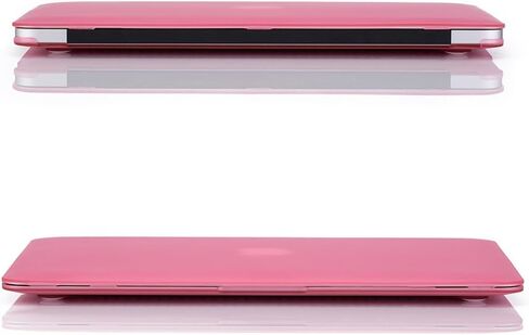 حافظة RUBAN متوافقة مع إصدار MacBook Air 11 بوصة (A1370/A1465) - غطاء واقٍ نحيف سهل التركيب وغطاء لوحة المفاتيح وغطاء لوحة المفاتيح، واقي شاشة لجهاز MacBook Air 11 (وردي) in Kuwait