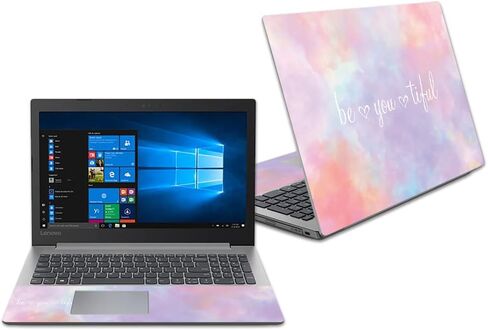 MightySkins Skin Compatible with Lenovo Ideapad 330 15" (2018) - Bonjour | Protective, Durable, and Unique Vinyl Decal wrap Cover | Easy to Apply, Remove, and Change Styles | Made in The USA in Kuwait