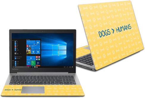 MightySkins Skin Compatible with Lenovo Ideapad 330 15" (2018) - Bonjour | Protective, Durable, and Unique Vinyl Decal wrap Cover | Easy to Apply, Remove, and Change Styles | Made in The USA in Kuwait