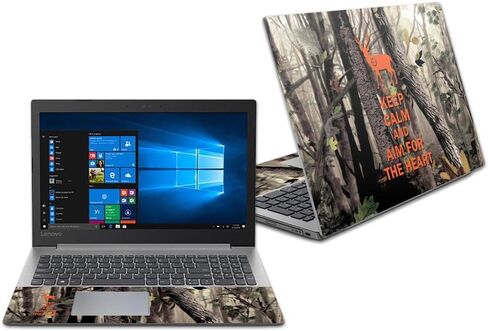 MightySkins Skin Compatible with Lenovo Ideapad 330 15" (2018) - Bonjour | Protective, Durable, and Unique Vinyl Decal wrap Cover | Easy to Apply, Remove, and Change Styles | Made in The USA in Kuwait