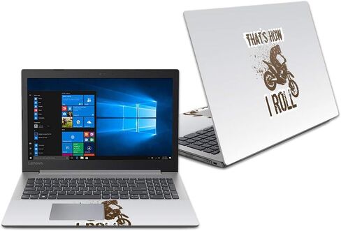 MightySkins Skin Compatible with Lenovo Ideapad 330 15" (2018) - Bonjour | Protective, Durable, and Unique Vinyl Decal wrap Cover | Easy to Apply, Remove, and Change Styles | Made in The USA in Kuwait