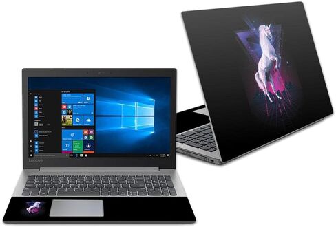 MightySkins Skin Compatible with Lenovo Ideapad 330 15" (2018) - Bonjour | Protective, Durable, and Unique Vinyl Decal wrap Cover | Easy to Apply, Remove, and Change Styles | Made in The USA in Kuwait