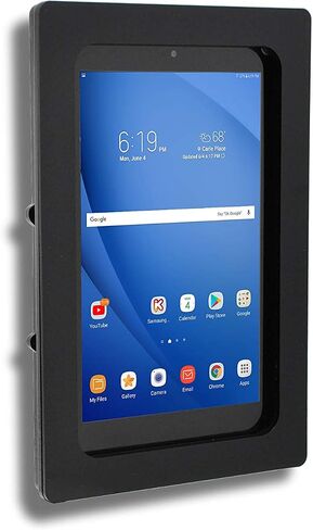 TABcare Anti-Theft Acrylic VESA Case for Samsung Galaxy TAB 8" Tablet with Wall Mount Kit (TAB A 8.0 2019 SM-T290, Black) in Saudi Arabia