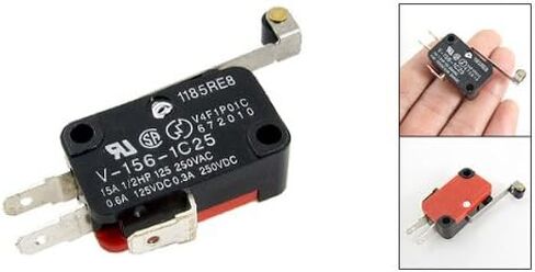 uxcell a11021800ux0130 Micro Limit Switch Long Hinge Roller Momentary SPDT Snap Action LOT in Saudi Arabia