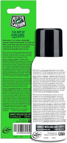 سلحفاة الشمع X مستر كارتون 54227 سو فريش مزيل الروائح، معطر هواء للسيارة، رائحة طويلة الأمد، عطر نظيف، 2 أونصة in Kuwait