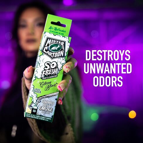 سلحفاة الشمع X مستر كارتون 54227 سو فريش مزيل الروائح، معطر هواء للسيارة، رائحة طويلة الأمد، عطر نظيف، 2 أونصة in Kuwait