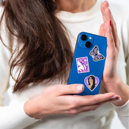 Singer Music Stickers 100pcs, Guts Olivia Great Rodrigo Sticker Pack, Waterproof Vinyl Stickers for Water Bottle, Laptop, Skateboard, Guitar, Phone (F) in Kuwait