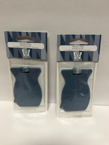 Scentsy 2pk Mystery Man Car Bar Air Freshener in Saudi Arabia