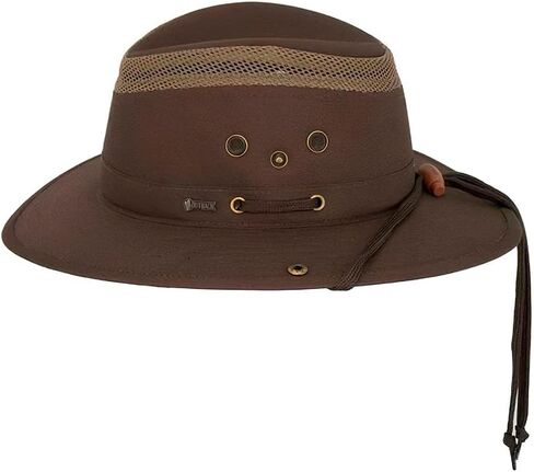 Outback Trading Men's 14728 Mariner Breathable Moisture Wicking UPF 50 Poly-Cotton Outdoor Hat with 4" Mesh Crown in Saudi Arabia