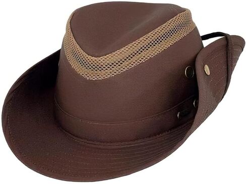 Outback Trading Men's 14728 Mariner Breathable Moisture Wicking UPF 50 Poly-Cotton Outdoor Hat with 4" Mesh Crown in Saudi Arabia