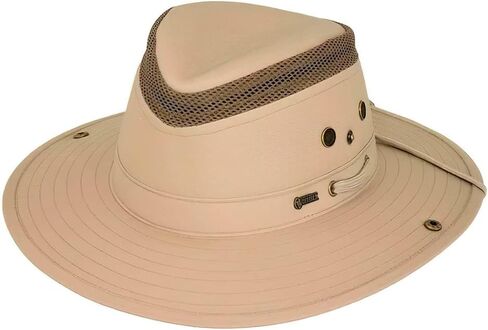 Outback Trading Men's 14728 Mariner Breathable Moisture Wicking UPF 50 Poly-Cotton Outdoor Hat with 4" Mesh Crown in Saudi Arabia