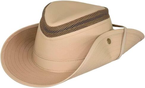 Outback Trading Men's 14728 Mariner Breathable Moisture Wicking UPF 50 Poly-Cotton Outdoor Hat with 4" Mesh Crown in Saudi Arabia