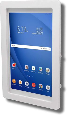 Security Anti-Theft Acrylic VESA Enclosure for Samsung Galaxy TAB A9+ 11 A11+ Tablet with Wall Mount Kit (Black) in Kuwait