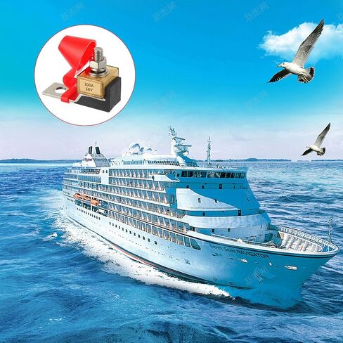 MEROM 300A 58V كتلة الصمامات محطة البطارية جبل مجموعة كتلة الصمامات مع 5/16 "-18 (8 مم) مسمار المحطة، MRBF لمركبات الطاقة الجديدة RVs السفن السياحية الرافعات بطاريات الشحن أكوام in Kuwait