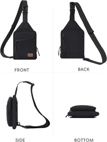 CLUCI Sling Bag for Women and Men, Lightweight Crossbody Bag, Casual Backpack Fanny Packs Chest Bag for Travel in Saudi Arabia