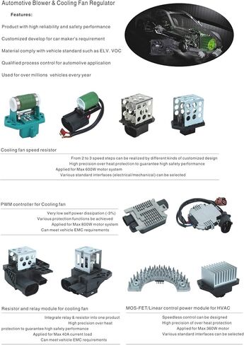 Manual Temp Control Blower Motor Resistor Compatible with Aerostar Bronco E150 E250 E350 E450 E550 Excursion Explorer F150 F250 F250 F350 F450 F600 Ranger B2300 B3000 B4000 NAVAJO in Saudi Arabia