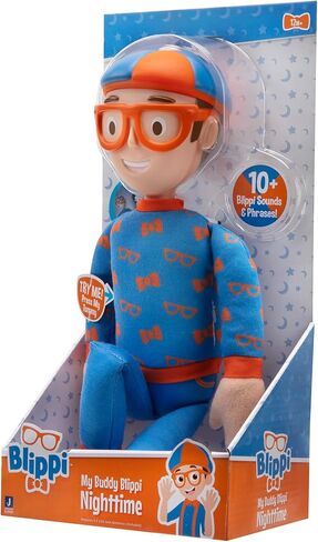 لعبة بليبي نايت تايم من القطيفة، تتضمن 16 بوصة من القطيفة الليلية مع 11 صوتًا وعبارة فريدة من نوعها in Kuwait