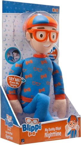 لعبة بليبي نايت تايم من القطيفة، تتضمن 16 بوصة من القطيفة الليلية مع 11 صوتًا وعبارة فريدة من نوعها in Kuwait