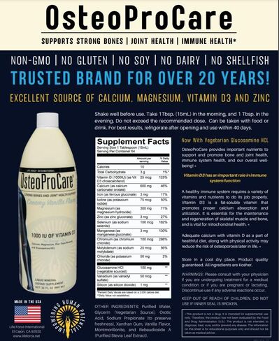 Life Force OsteoProCare 32oz in Saudi Arabia