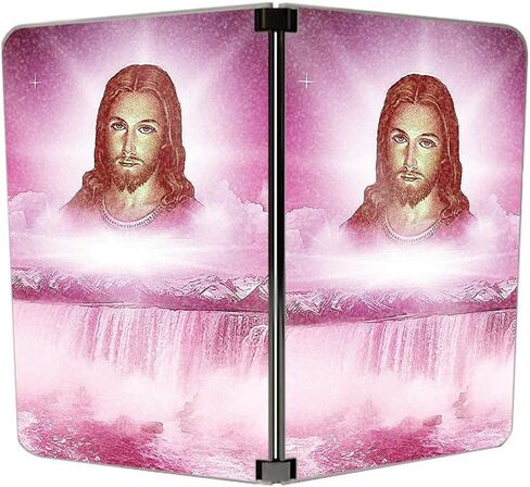 MightySkins Glossy Glitter Skin for Microsoft Surface Duo - All My Friends are Dead | Protective, Durable High-Gloss Glitter Finish | Easy to Apply, Remove, and Change Styles | Made in The USA in Saudi Arabia