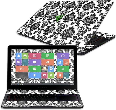 MightySkins Skin Compatible with Razer Blade Pro 17" - Antique Purple | Protective, Durable, and Unique Vinyl Decal wrap Cover | Easy to Apply, Remove, and Change Styles | Made in The USA in Saudi Arabia
