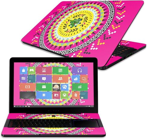 MightySkins Skin Compatible with Razer Blade Pro 17" - Antique Purple | Protective, Durable, and Unique Vinyl Decal wrap Cover | Easy to Apply, Remove, and Change Styles | Made in The USA in Saudi Arabia