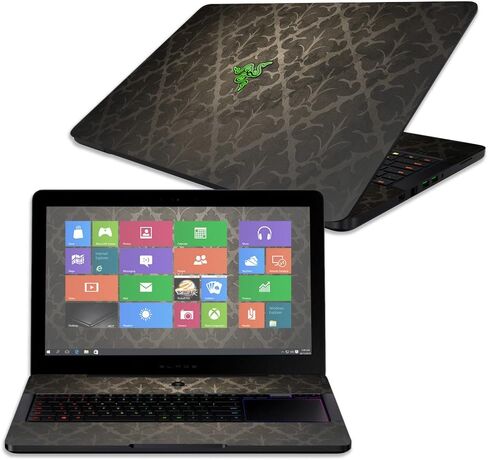 MightySkins Skin Compatible with Razer Blade Pro 17" - Antique Purple | Protective, Durable, and Unique Vinyl Decal wrap Cover | Easy to Apply, Remove, and Change Styles | Made in The USA in Saudi Arabia