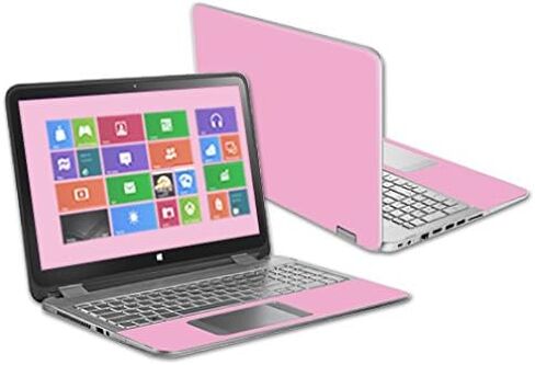 غلاف MightySkins متوافق مع HP Envy x360 مقاس 15.6 بوصة - وردي فاقع صلب | غطاء ملتف من الفينيل واقٍ ومتين وفريد ​​من نوعه | سهل التطبيق والإزالة وتغيير الأنماط | صنع في الولايات المتحدة الأمريكية in Kuwait