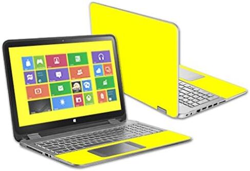 غلاف MightySkins متوافق مع HP Envy x360 مقاس 15.6 بوصة - وردي فاقع صلب | غطاء ملتف من الفينيل واقٍ ومتين وفريد ​​من نوعه | سهل التطبيق والإزالة وتغيير الأنماط | صنع في الولايات المتحدة الأمريكية in Kuwait