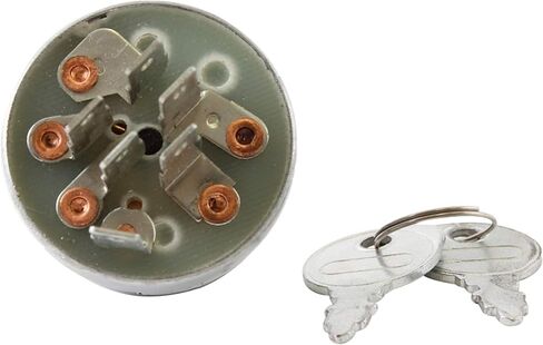 DB Electrical SSW2840 Key Switch Compatible with/Replacement for Exmark 60 Inch 72 Inch Lazer Z and Lazer Z XP /103-0206, 104-2541, 1094736, 88-9830/3-Position, 6-Terminal in Saudi Arabia