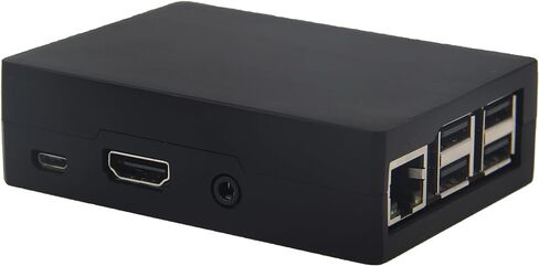 حافظة معدنية من سبائك الألومنيوم غلاف تبريد سلبي للوحة الكمبيوتر Libre AMl-S905X-CC/ALL-H3-CC/ROC-RK3328-CC/Raspberry Pi 3B /3B+ in Kuwait