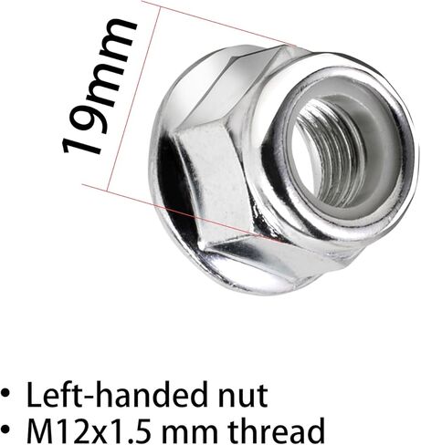 5 قطعة صامولة طوق M12x1.5 مم خيط لـ STIHL FS400 FS450 FS480 FS160، يستبدل رقم الجزء 4119 642 7600، صامولة شريط الشفرة ستريمر in Kuwait