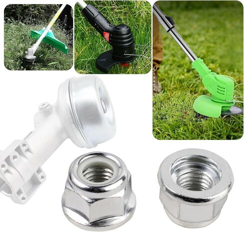 5 قطعة صامولة طوق M12x1.5 مم خيط لـ STIHL FS400 FS450 FS480 FS160، يستبدل رقم الجزء 4119 642 7600، صامولة شريط الشفرة ستريمر in Kuwait