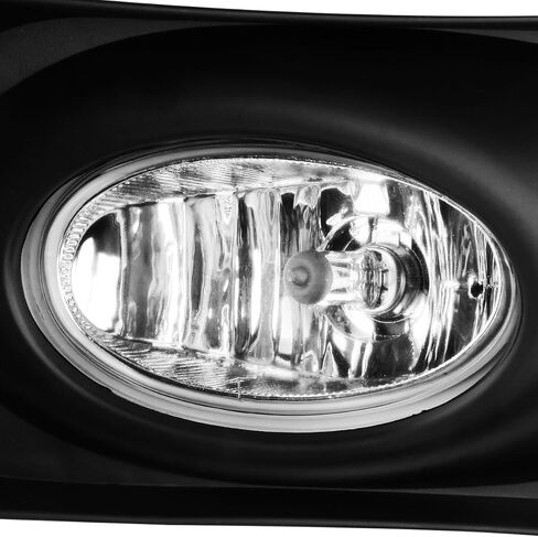 DNA MOTORING FL-ZTL-182-AM المصد الأمامي ضوء الضباب للسائق وجانب الراكب يعزز الرؤية [متوافق مع 04-05 Acura TSX] in Kuwait