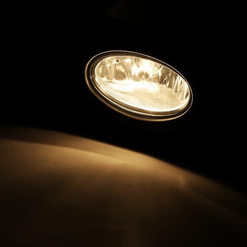 DNA MOTORING FL-ZTL-182-AM المصد الأمامي ضوء الضباب للسائق وجانب الراكب يعزز الرؤية [متوافق مع 04-05 Acura TSX] in Kuwait