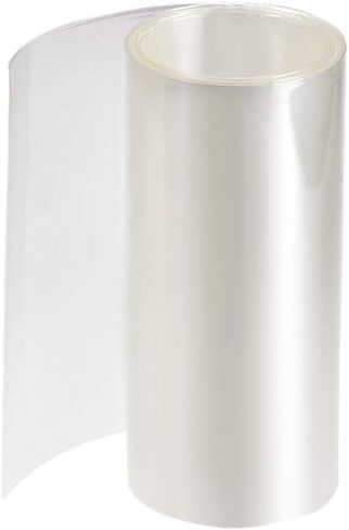 uxcell PVC Heat Shrink Tube 95mm Flat Width Wrap for Dual Layer 18650 1 Meter Clear in Saudi Arabia
