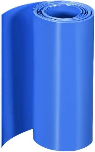 uxcell PVC Heat Shrink Tube 95mm Flat Width Wrap for Dual Layer 18650 1 Meter Clear in Saudi Arabia