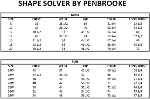 Penbrooke Shape Solver Women's Solid skirt with Side Pocket Swim Bottom Separate, Black, 18 in Saudi Arabia