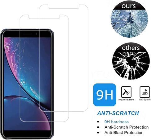 [2 Pcs] for Hot Pepper Serrano 3 HD Clear Screen Protector Glass, 9H Hardness Anti-Scratch Easy to Install Tempered Glass Protective Film for Hot Pepper Serrano 3 in Saudi Arabia